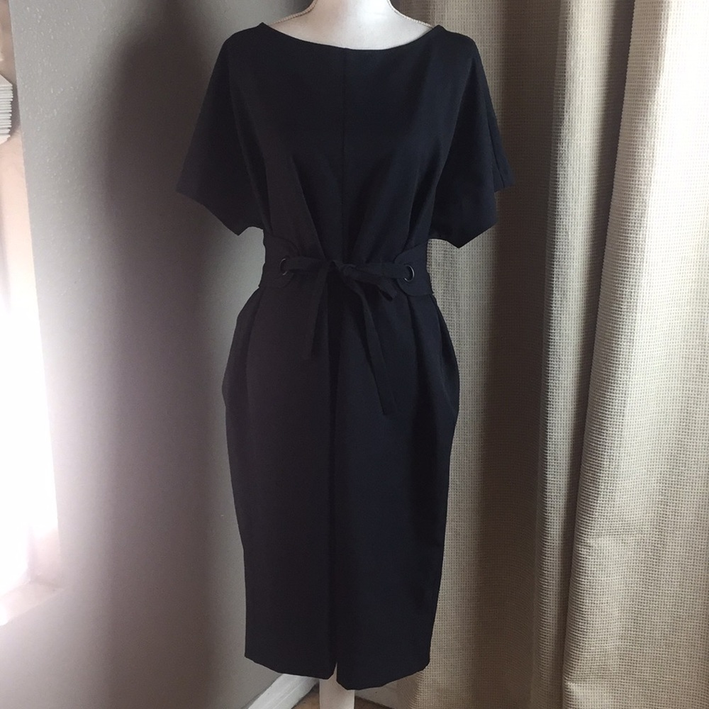 Prologue minimalist belted dress